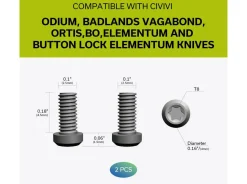 Black Titanium Clip T001B><noscript><img width=