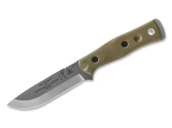 B.O.B. Fieldcraft Green Micarta>TOPS Knives Hot