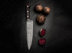 Chefmesser Dampfmaschinen-Damast>Böker Manufaktur Solingen Sale