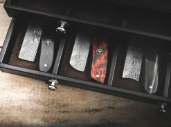 Damast Horn>Böker Manufaktur Solingen