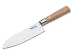 Damast Olive Santoku>Böker Manufaktur Solingen