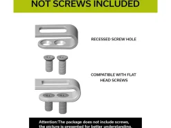 Four Flamed Titanium Clips T002C><noscript><img width=