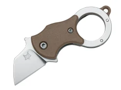 Mini-Ta Coyote Blasted>Fox Knives Best