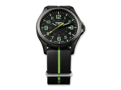 P67 Officer Pro Gunmetal Black & Lime Nato>Traser
