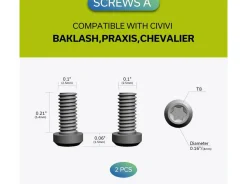 Plain Titanium Clip T001C><noscript><img width=