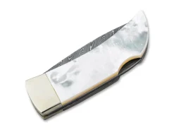 Pocket Perlmutt Damast>Böker Manufaktur Solingen New