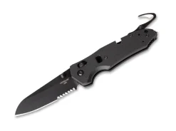 Trauma First Response Tool 3.4 G10 Solid Black Serrated>Hogue Discount