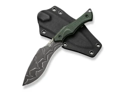 Vaquita II Micarta Green Damascus><noscript><img width=